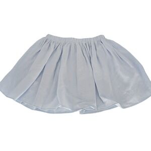 Sofie The Label Pleated Mini Skirt Womens Small Light Blue Linen Coquette Preppy